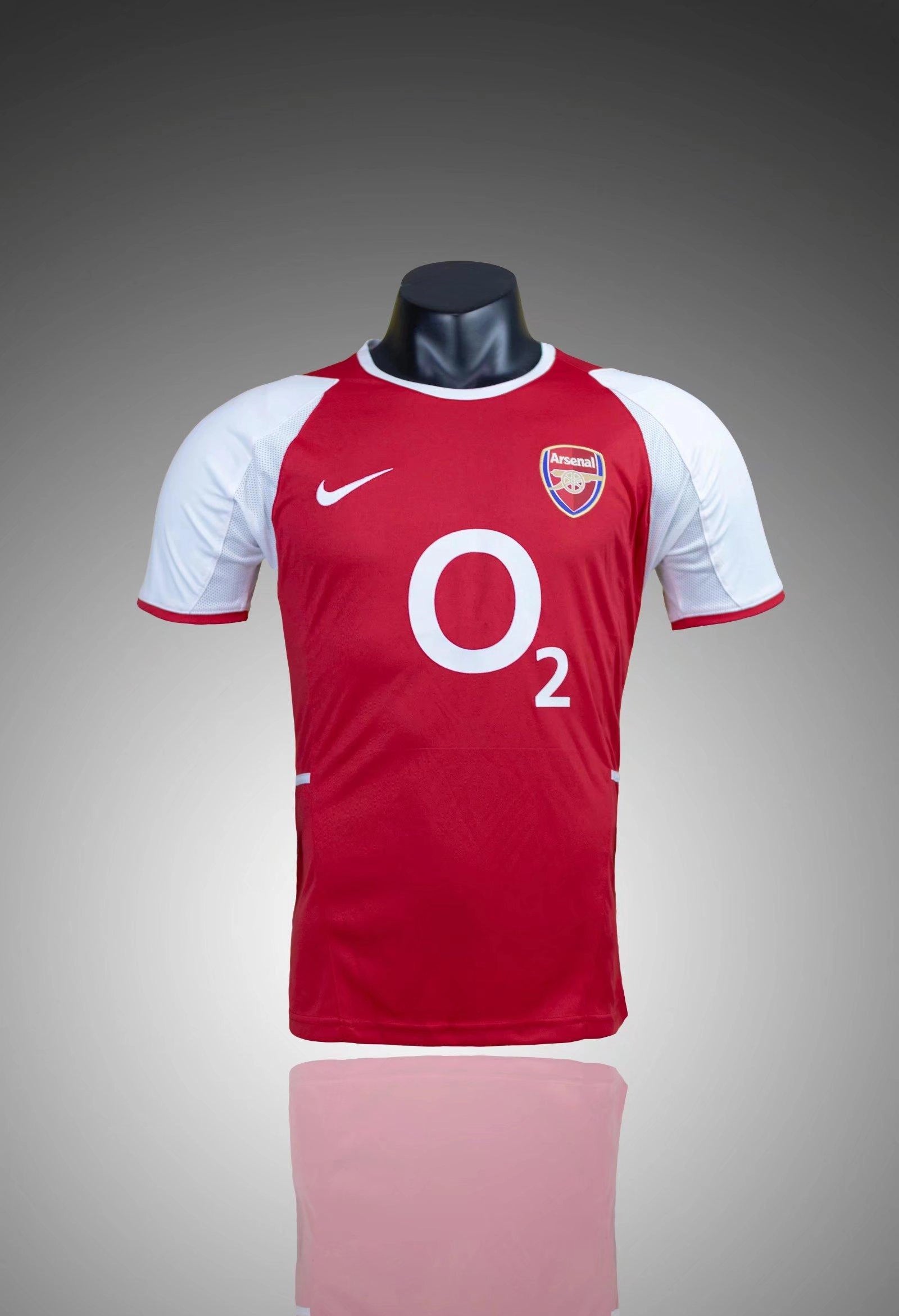 [2004] Arsenal Retro Home Soccer Jersey 2002-04 Season