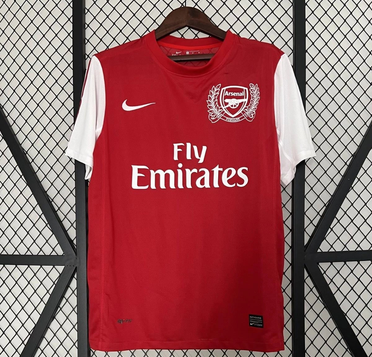 [2012] Arsenal Retro Home 125th Anniversary Jersey 2011-12 Season