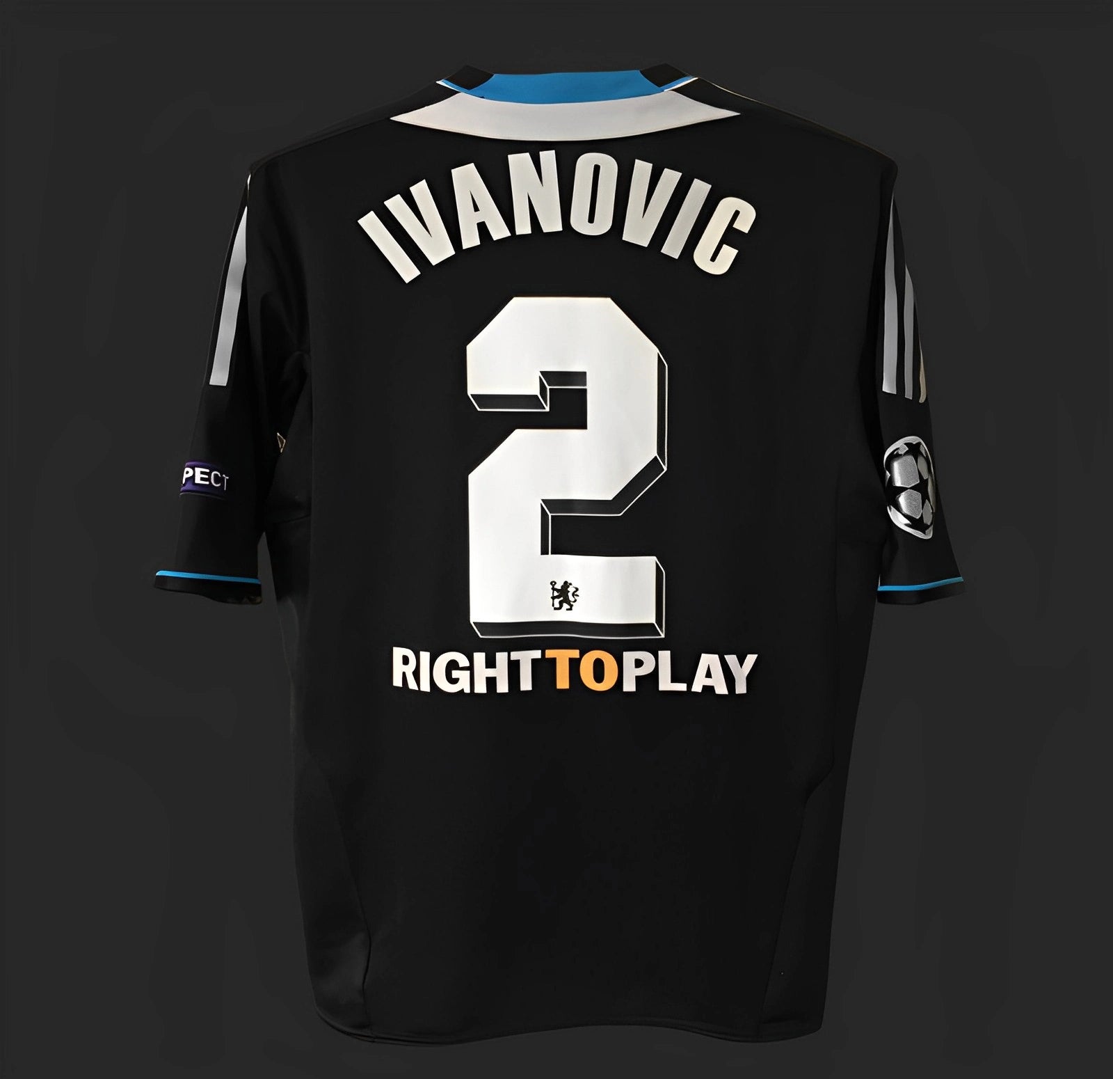 [2012] Chelsea Retro Away Black Jersey 2011-12 season