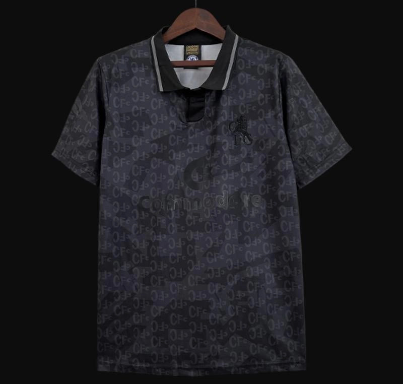 [1990] Chelsea Retro Special Black Out Jersey 1989-90 season
