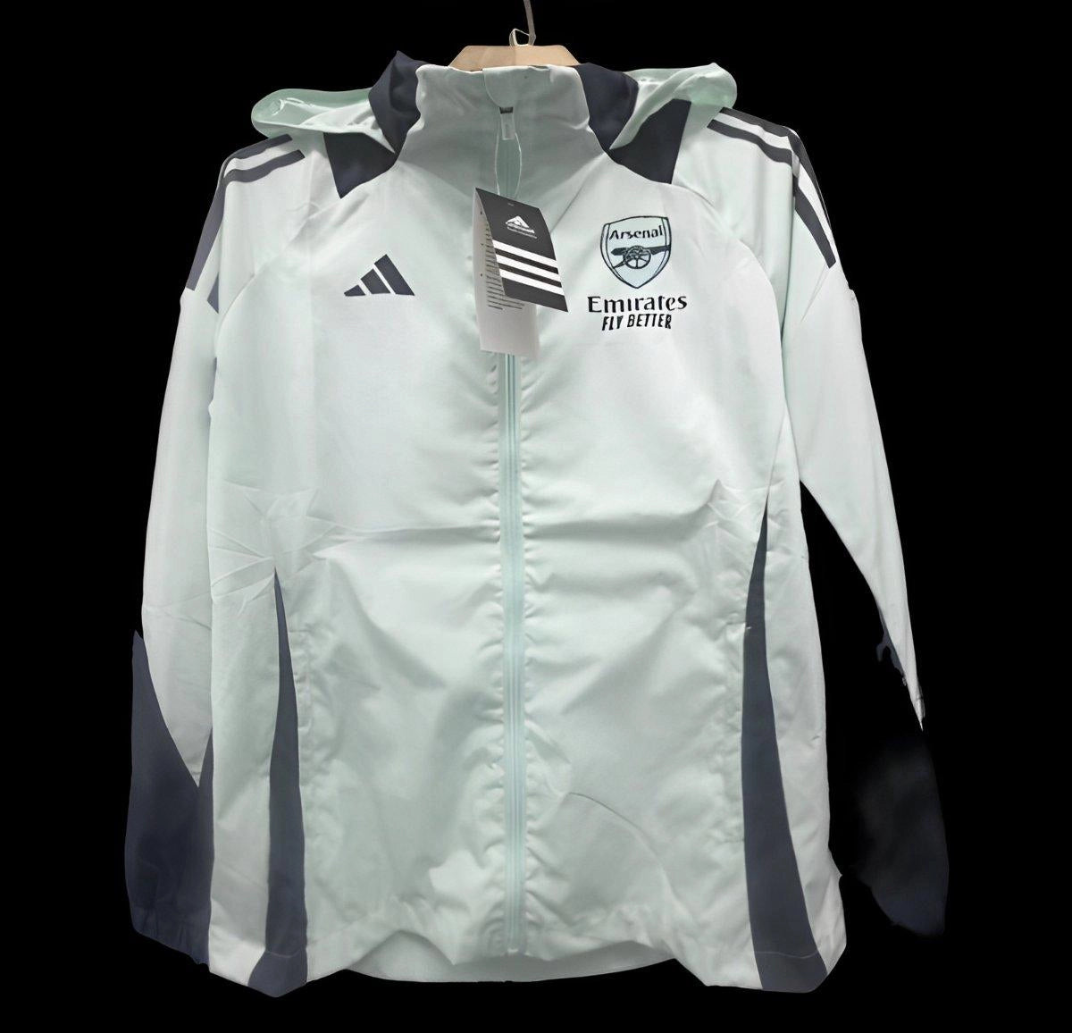 [2025] Arsenal Light Green Windbreaker 2024-25 Season