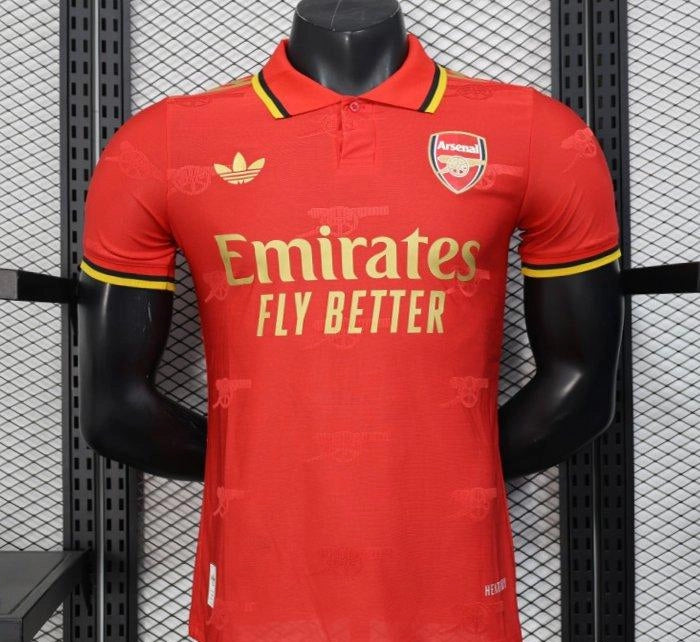 [2026] Arsenal Red with Classic Design Jersey 2025-26 Season