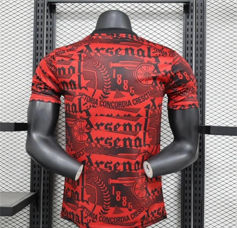 [2026] Arsenal Original Training Red/Black Jersey 2025-26 Season