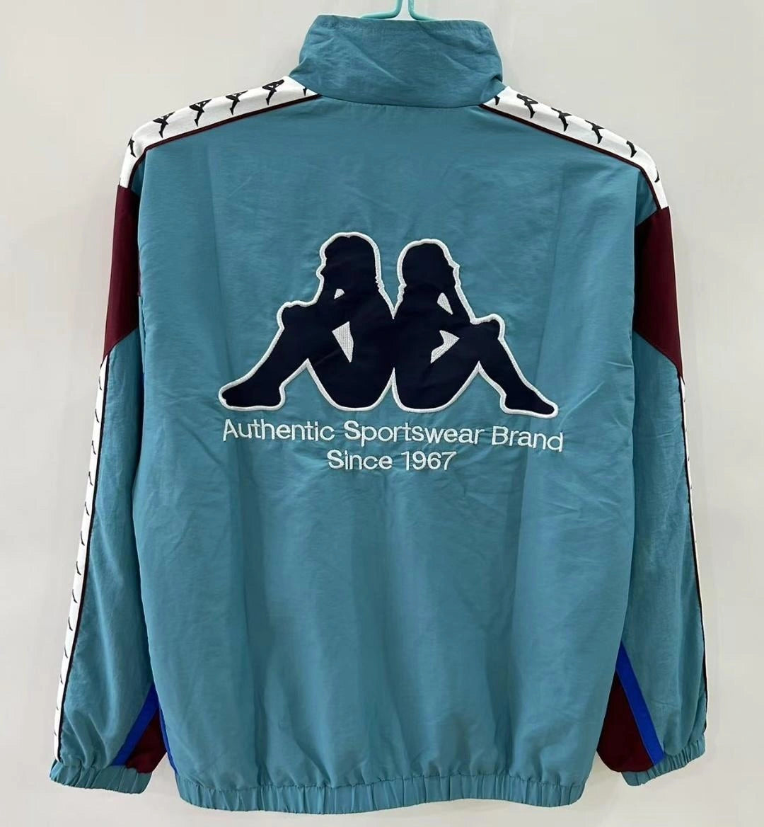 [2026] Barcelona 1967 Style Blue Windbreaker 2025-26 Season