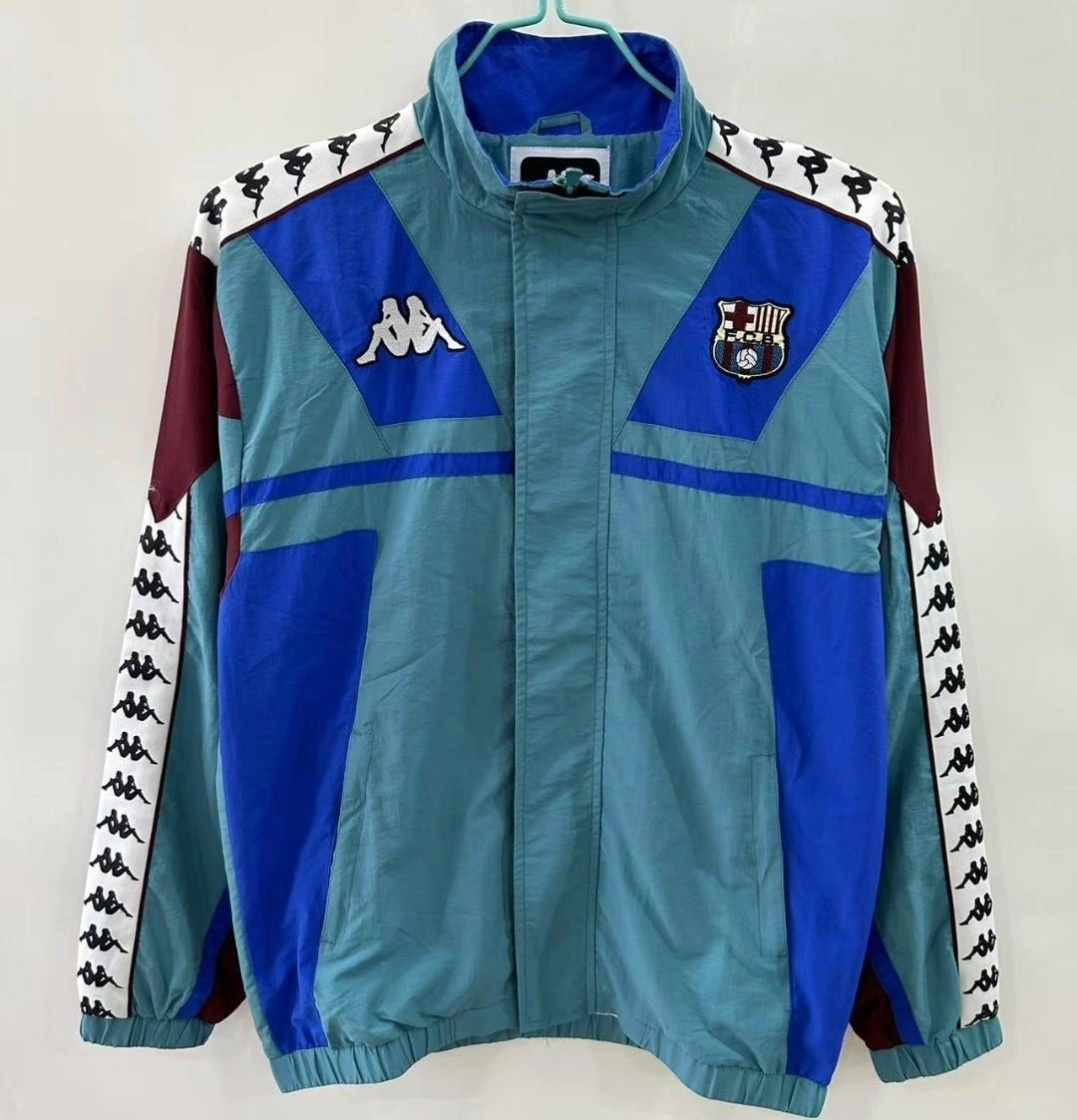 [2026] Barcelona 1967 Style Blue Windbreaker 2025-26 Season