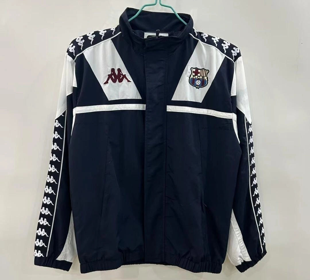 [2026] Barcelona 1967 Style Black/White Windbreaker 2025-26 Season