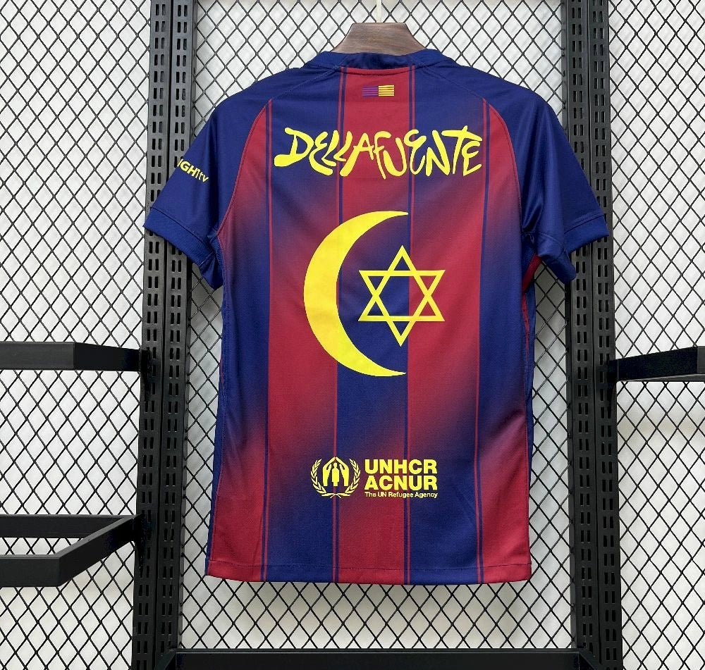 [2026] Barcelona X Dellafuente Home Jersey 2025-26 Season