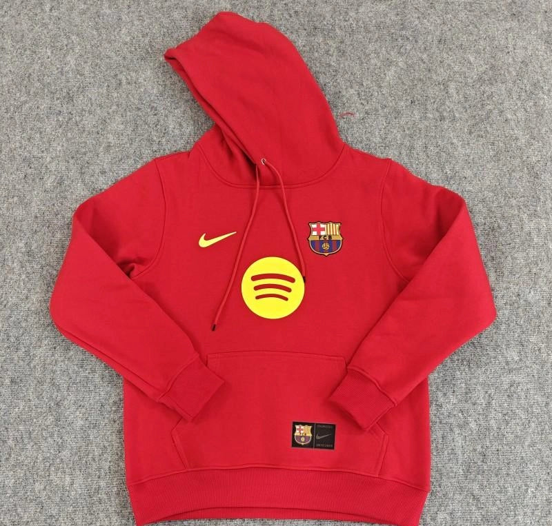 [2026] Barcelona Fleece-lined hoodie 10 Colors 2025-26 Season