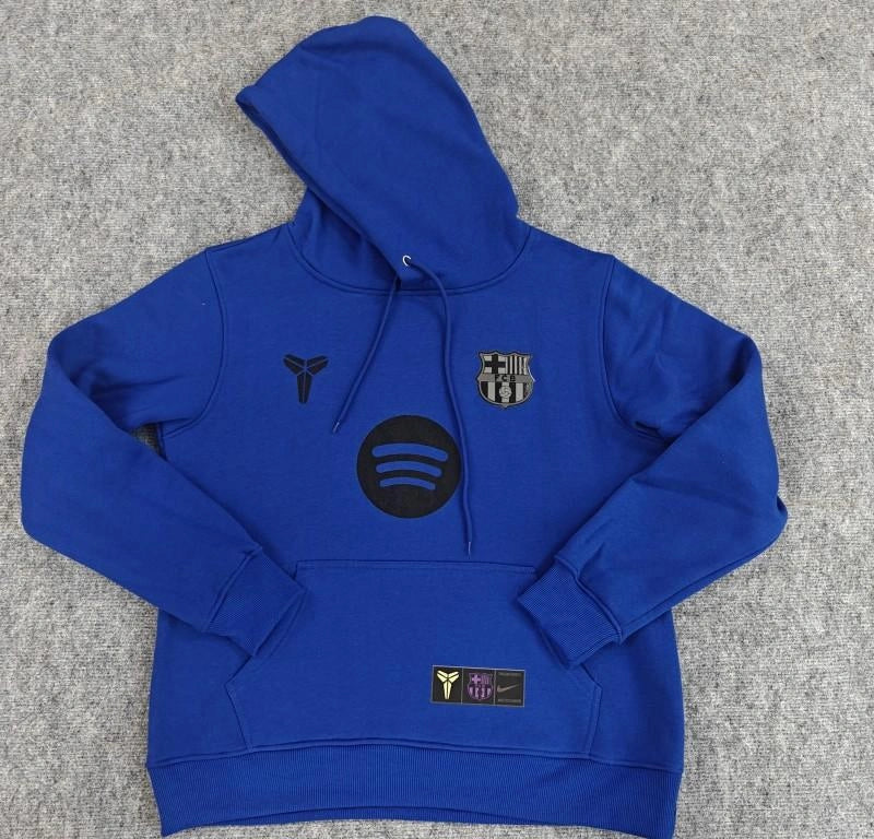 [2026] Barcelona Fleece-lined Kobe Fleece-lined hoodie 9 Colors 2025-26 Season