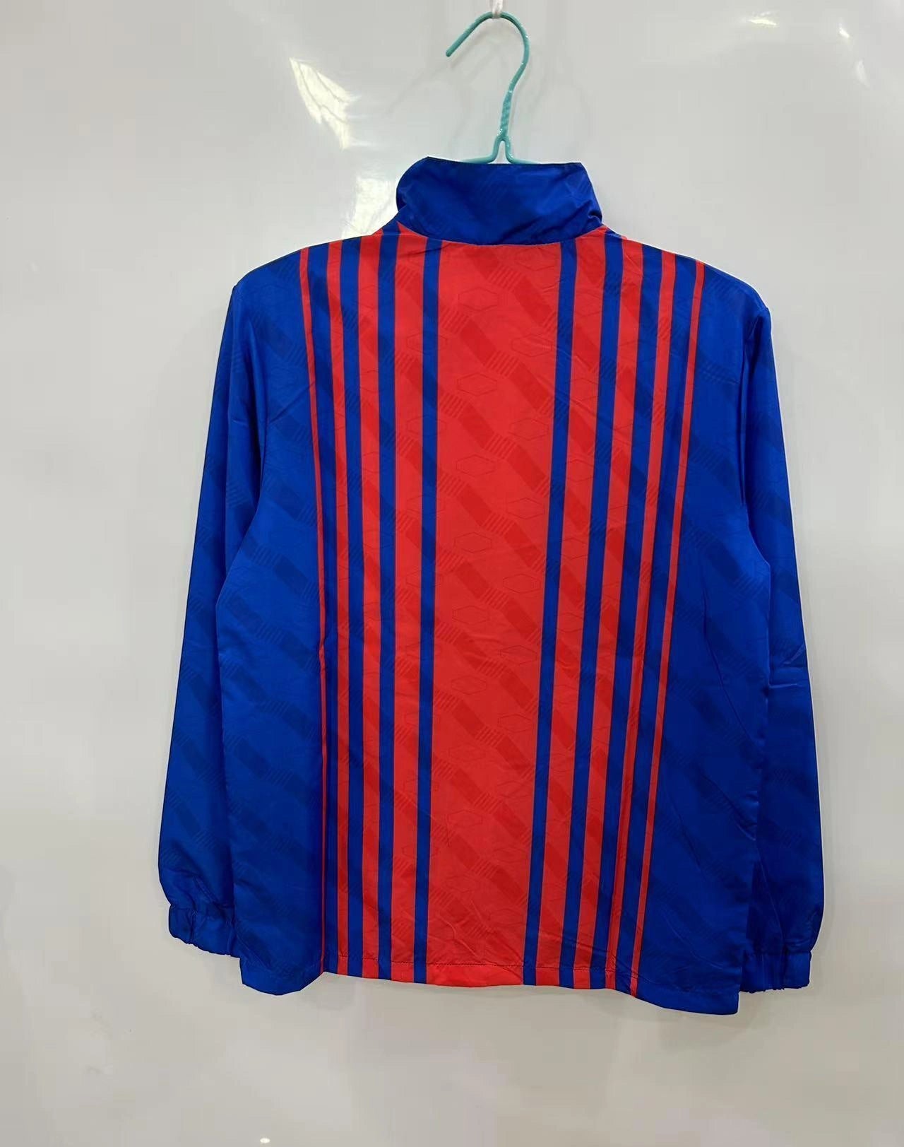 [2026] Barcelona Blue with Red Stripes Windbreaker 2025-26 Season