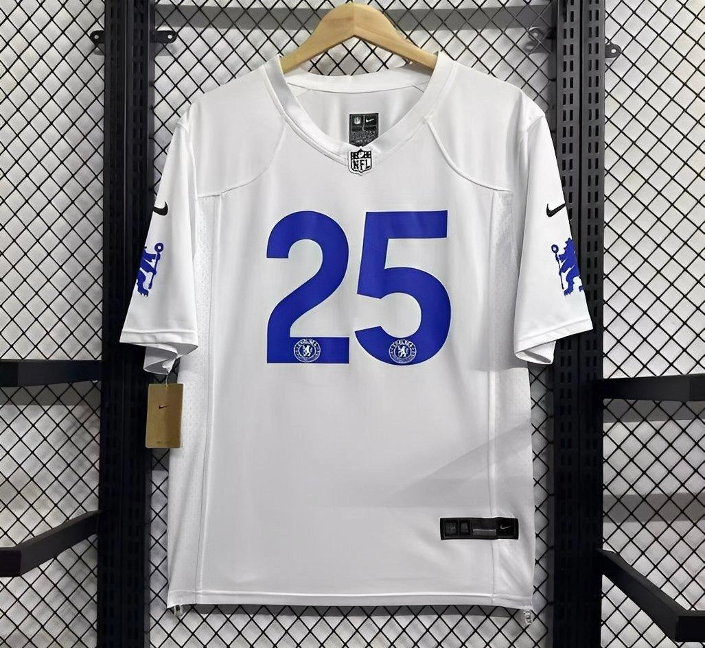 [2026] Chelsea NFL White Jersey 2025-26 Season