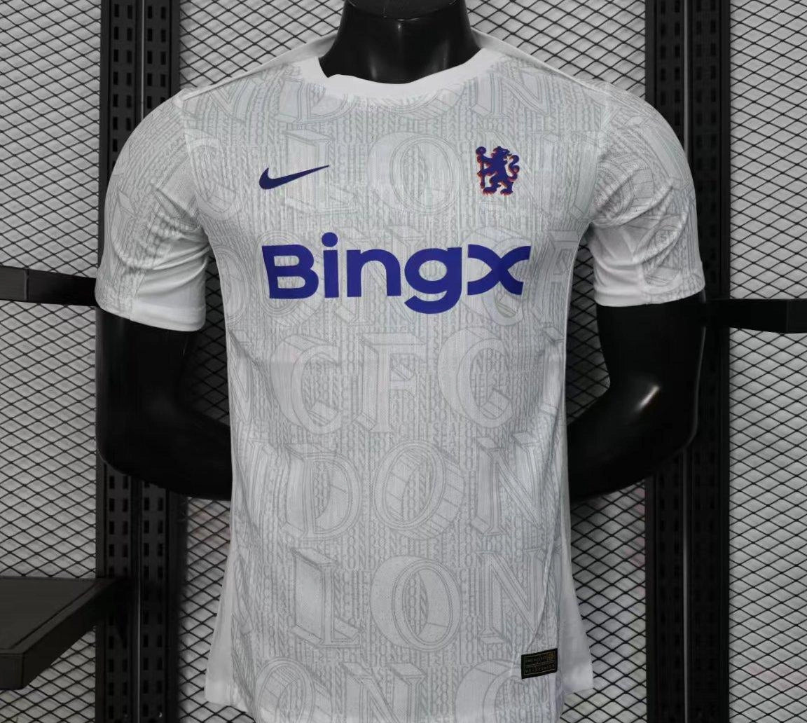 [2026] Chelsea White Pre-Match Jersey 2025-26 Season