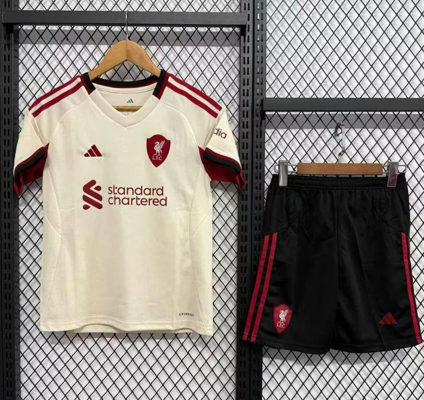 [2026] Liverpool Kids Away Jersey 2025-26 Season