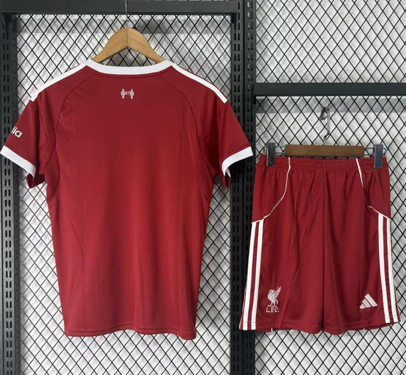 [2026] Liverpool Kids Home Jersey 2025-26 Season