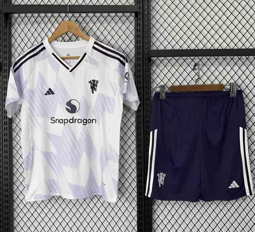 [2026] Manchester United Kids Away Jersey 2025–26 Season