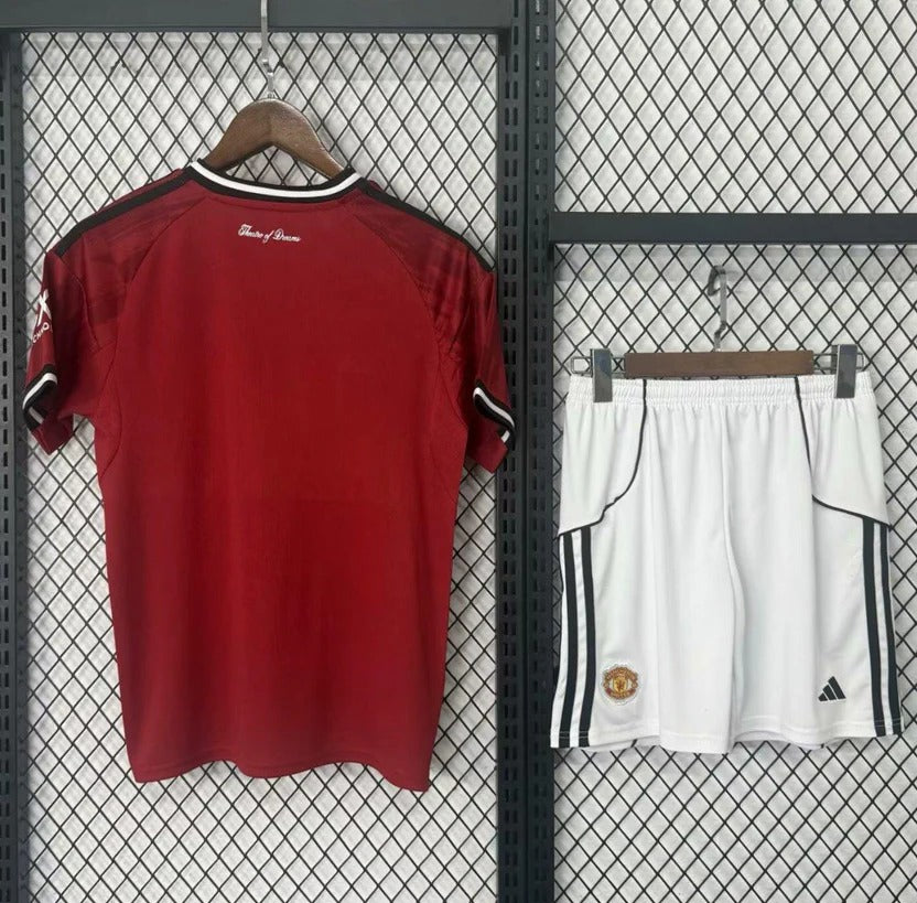 [2026] Manchester United Kids Home Jersey 2025–26 Season