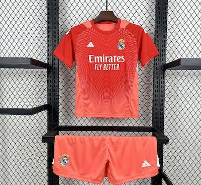 [2026] Real Madrid Kids Goalkeeper Jersey 2025–26 Season