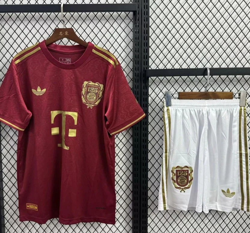 [2026] Bayern Munich Kids 125Th Anniversary Jersey 2025-26 Season