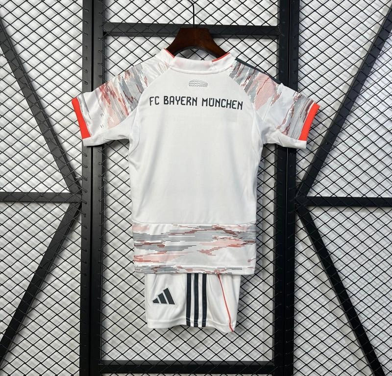 [2026] Bayern Munich Kids Away Jersey 2025-26 Season