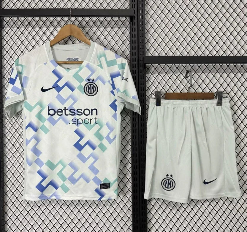 [2026] Inter Milan Kids Away Jersey 2025-26 Season