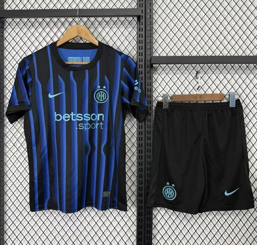 [2026] Inter Milan Kids Home Jersey 2025-26 Season