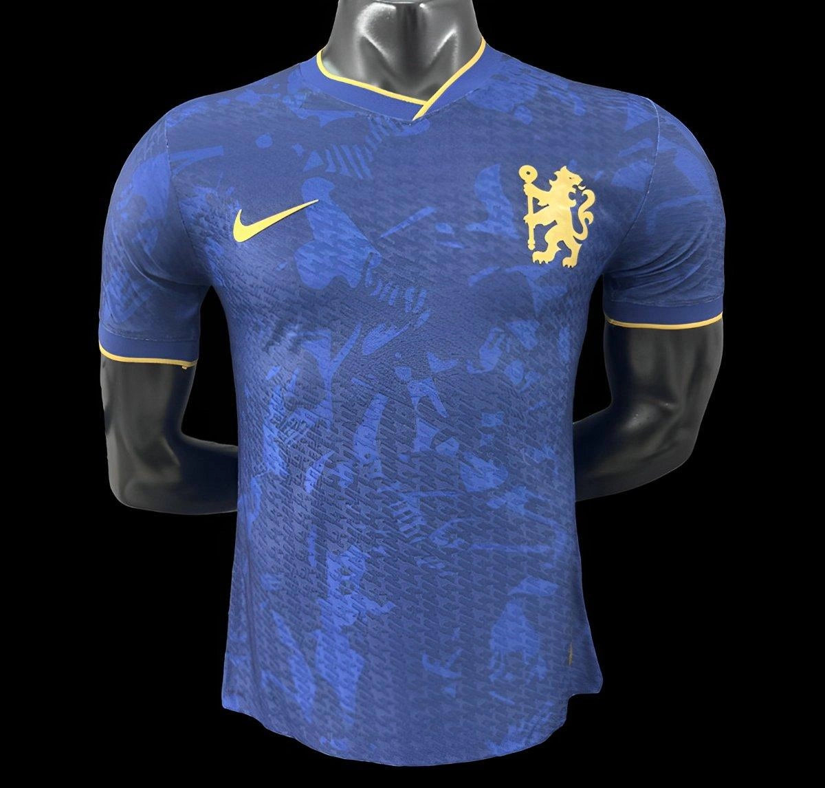 [2026] Chelsea Blue with Yellow Accents Jersey 2025-26 Season