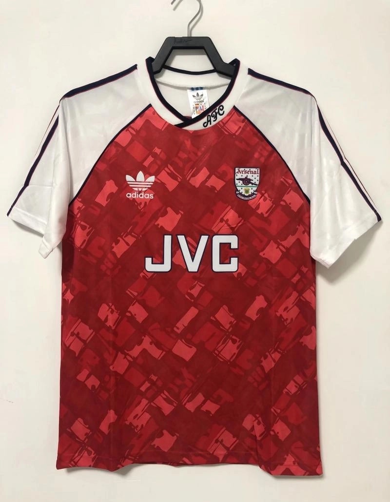 [1992] Arsenal Retro Home Soccer Jersey 1990-92 Season
