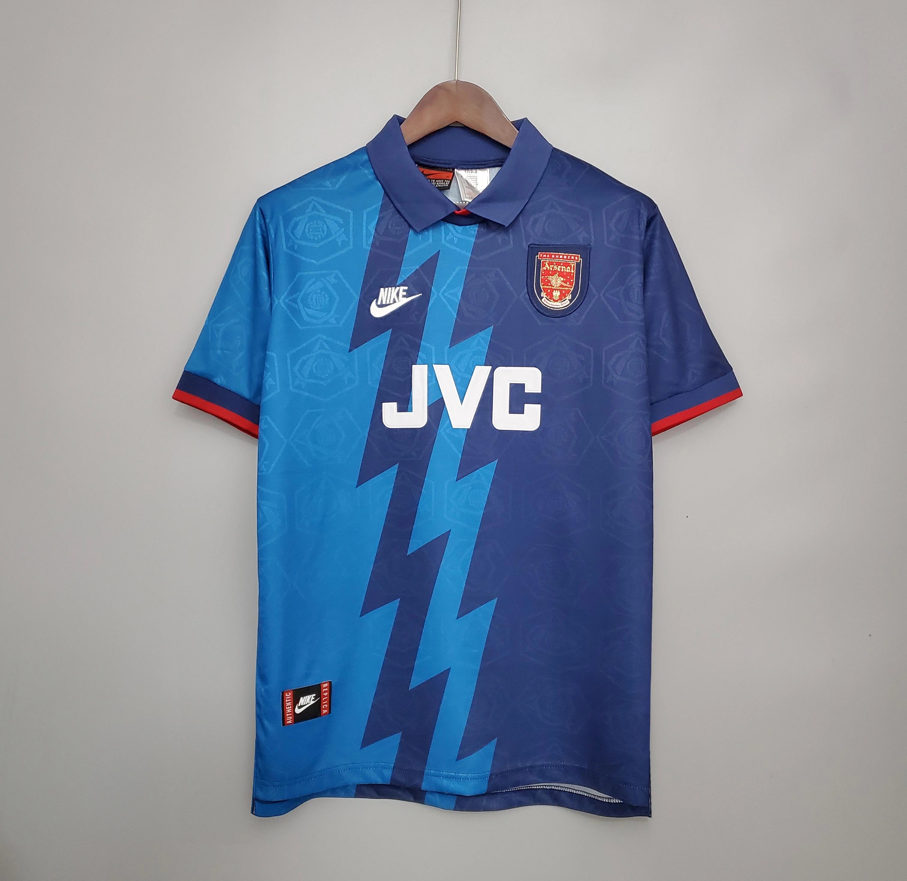 [1996] Arsenal Retro Away Soccer Jersey 1995-96 Season