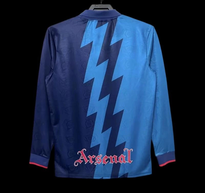 [1996] Arsenal Retro Away Long Sleeve Jersey 1995-96 Season