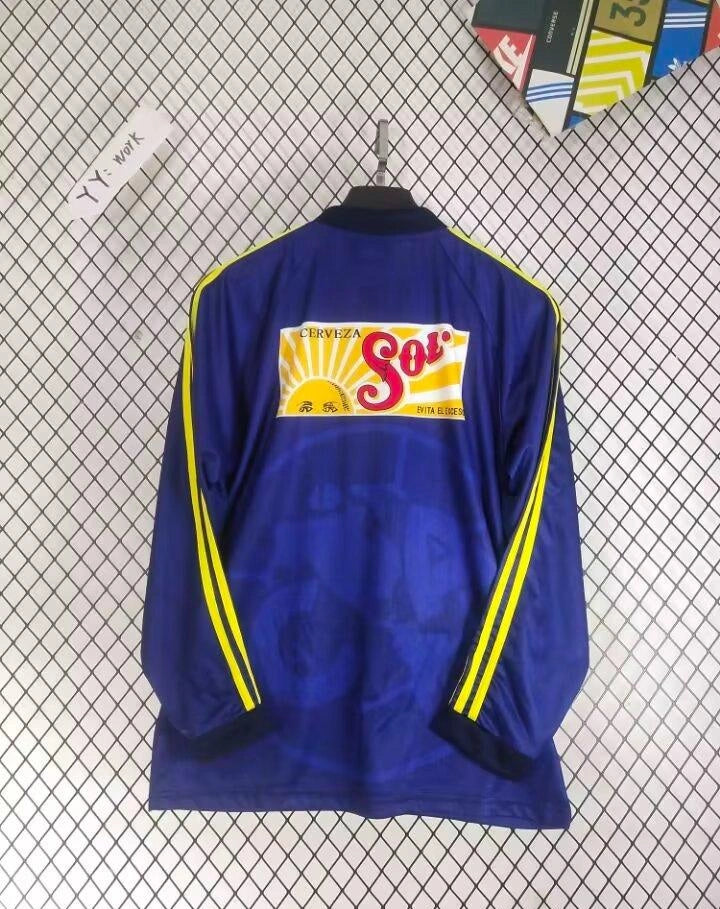 [1998] Club America Away Blue Long Sleeve Jersey 1997-98 Season